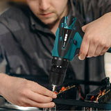 16.8V Brushless Electric Drill 1800rpm Cordless Driller Driver Screwdriver Li-ion Battery Electric Power Drill with LED Light