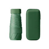Mini Sun Umbrella Pocket Rain Umbrellas Anti UV Anti-sunburn Parasol Portable Lightweight Women Men Sunshade Umbrella for Travel