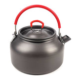 0.8L Outdoor Lightweight Aluminum Teapot Kettle Coffee Pot with Carry Bag for Camping Hiking Backpacking