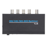 S114 SDI 1 Input 4 Output Splitter Digital SDI Dispenser Supports‑SDI HD‑SDI 3G‑SDI Up to 1320 Feet AC 100‑240V