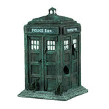 Underwater Landscaping Aquarium Ornament House Accessories Broken Pets Toy Emulation Police Booth Simulation Fish Tank Decor