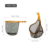 Fishing Landing Net with Elastic Lanyard Fly Fishing Net Fishing Catch and Release Net Everything for Fishing