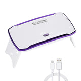 New Mini Foldable Nail Dryer UV LED Lamp Portable USB Curing All Gel Nail Polish 24W Nail Dryers 12 Lamp Beads