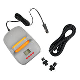 Multifunction  Pump 0~20PSI Inflation W/ 3 Nozzles Inflator LCD Display for