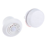 12V RV Motorhome Boat Air Vent Ventilation Ceiling Exhaust Fan Blower with LED Strong Wind 200CFM
