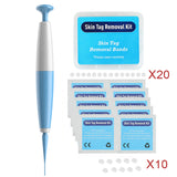 2 IN 1 Auto Micro Skin Tag Remover Device Standard And Micro Skin Tag Removal Kit Adult Mole Wart Remover Face Care Beauty Tools