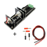 10A 4 Wire Battery Resistance Capacity Test Testing Stand Cell Holder Battery Clips For 18650 26650 21700 AAA