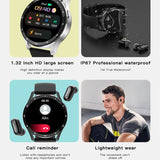 Original X7 Smart Watch TWS Bluetooth Headset 2 in 1 Men Sports Fitness Tracker IP67 Waterproof Women Heart Rate Health Monitor