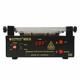 Gordak 853 Infrared BGA Rework Soldering Station Hot Air Heat Gun Preheating Desoldering Station For Phone PCB IC SMD Welding