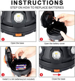 Help Flash Car Beacon Emergency SOS Light LED Roadside Safety Flashing Lamp  Warning Lantern Magnetic Base Hook Breakdown Auto