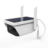 HD 2MP Wireless Rechargeable Battery IP Camera with Solar Panel Outdoor Weatherproof Home Security Camera