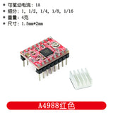 100pcs 3D Printer Parts Stepstick A4988 DRV8825 Stepper Motor Driver Module With Heatsink Reprap Ramps 1.4/1.5/1.6 Control Board