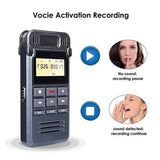 A-B Repeat USB Charging Mini Noise Canceling Portable Sound Audio Lectures MP3 Player Dictaphone 8GB Voice Recorder Conferences