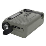 Portable Radio HRD-701 Outdoor Emergency Hand Crank Solar Dynamo AM/FM Radios Power Bank with LED Lamp
