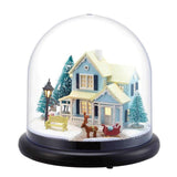 CUTEBEE Doll House Miniature DIY Dollhouse With Furnitures Wooden House For Children Birthday Gift Mood for Love Toys   B015