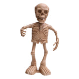 Halloween Electric Dancing Skeleton Haunted House Scene Decoration Props Party Singing Skull Skeleton Frame Halloweenkid Gift