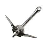 316 Stainless Steel Iron Metal Anchor For Boat Kayak Dinghy Raft Fishing Boat Kayak Durable 1.5 KG/0.7Kg For Inflatable Boat