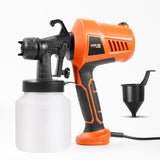 800ML Electric Spray Gun 2022 NEW Cordless Paint Sprayer Auto Furniture Steel Coating Airbrush Compatible For Household Painting