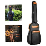 Guitar Bag, Bass Backpack 41Inch Water-Resistant Soft Case Durable Padded With Adjustable Shoulder Straps