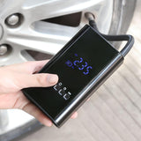 Portable Car Electrical Air Pump Wireless Tire Inflatable Pump Inflator Air Compressor Pump for Car Motorcycle Bicycle Ball F7P0