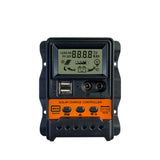 PWM Solar Charge Controller 12V 24V 30A Solar Controller Solar Panel Battery Regulator Dual USB 5V LCD Display