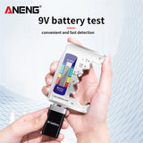 LCD Display Universal Digital Battery Capacity Meter Tester Card Type Power Tester Power Detector ABS Plastic