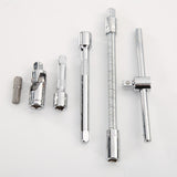46pcs Car Bicycle Repair Tools Socket Ratchet Wrench Set Head Ratchet Pawl Socket Spanner Screwdriver Metalworking Tool Kit