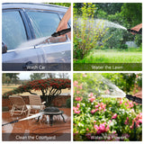 Cordless Pressure Washer for Washing Cars Flowers Floors Siding Fences with 24 V Battery Accessories Charger 5m Water Inlet Pipe