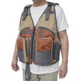 Fishing Breathable Sport Vests Adjustable Travel Outdoor Camping Vest with Multi-Pockets Men Women Waistcoat for Men Women