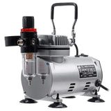 110-220V/50-60Hz Oil-free silent air compressor 25L small portable portable air compressor Single Cylinder Piston Compressor