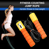 Fitness Ropes Electronic Counting Skip Rope Counting Jump Rope Man Women Sports Body Building Adjustable Fast Speed Jump Ropes