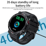 Smart Watch I96 Men Bluetooth Call 1.39inch Sports Fitness Wristwatch Health Monitoring 400mAh Long Standby Outdoor Smartwatch