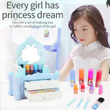 Kids Pretend Makeup Toys Simulation Cosmetics Toys Set Girls Play House Simulation Make Up Educational Toys For Girls Birth Gift