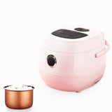 220V 1.2L Electric Rice Cooker Automatic Multi Cooker Mini Portable Cooking Pot With Reservation For Home EU/AU/UK/US Plug