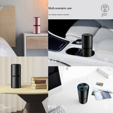 Xiaomi Youpin 2022 New Car Air Purifier Negative Ion Generator USB Low Noise  Mi Air Cleaner Home Deodorizer Smoke Odor Remover