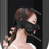 New Wireless V-Line Thin Face Cheek Mask Massager Facial Lifting Slimming Machine V-shaped Lift Up Belt Double Chin Reducer 2022