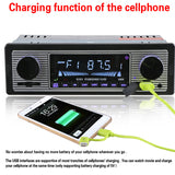 1set 12V Car Auto MP3 Music Player SX5513 Classic Vintage FM 1 2 3 Stereo Radio Receiver USB AUX SD Card Parts Accessories
