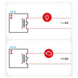 10Pcs RE5V1C Relay Module 5V Wifi DIY Switch Dry Output Inching/Selflock Working Modes APP/Voice/LAN Control Automation