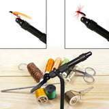 Fly Tying Classic Handy Vise Tool Safety Holding Hook Fishing Brass C-clamp Tying Vise With Steel Hardened Jaw