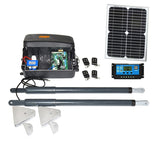 12VDC Solar Swing Gate Motor Kit Linear Arm Automatic Con Solar Panel Y Controller(sensor,button, Light, Gsm Opener Optional)