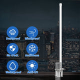 8Dbi Long Range Cellular Ultra Distance Lora Gateway Antenna Omni-Directional Glass Fiber Lorawan 915Mhz Antenna