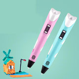 2-generation 3d Printing Three-dimensional Drawing Pen 12v Colorful Drawing Pen