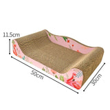 Multifunctional Toys Home Protecting Furniture Cat Scratch Cardboard Reversible Corrugated Paper Gift Interactive Portable Pad