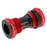 New MTB Bicycle Hollow Bottom Bracket Axis BB Cycling Aluminum Alloy Bike Waterproof BSA 68/73mm Crank Set Axis Parts