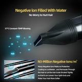Professional high-power hair dryer for hairdressers, salon styling tools, hot / cold air, salons and homes