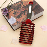 Girls Hair Scalp Massage Comb Hairbrush Bristle Nylon Women Wet Curly Detangle Hair Brush for Salon Hairdressing Styling Tools