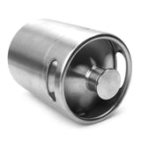 2L Stainless Steel Mini Portable Beer Bottle Barrels Beer Keg Screw Cap Beer Growler Homebrew Wine Pot Barware Party Accessories