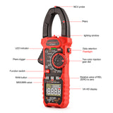 HT208A/D Professional Digital Clamp Meter Anto-Range 1000A 1000V AC DC Current Clamp True RMS VFD REL Ohm Capacitor NCV Tester