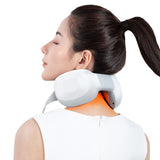 Electric Shoulder Neck Massager with Heat Compression  Deep Kneading Portable Massager