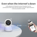1080P Wireless Wifi Camera  HD Home  Surveillance  Security  PTZ CCTV Camera Two Way Audio P2P Baby Monitor  Pet  Camera